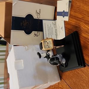 Disney Everlasting Time watch collectors club Steamboat Willie